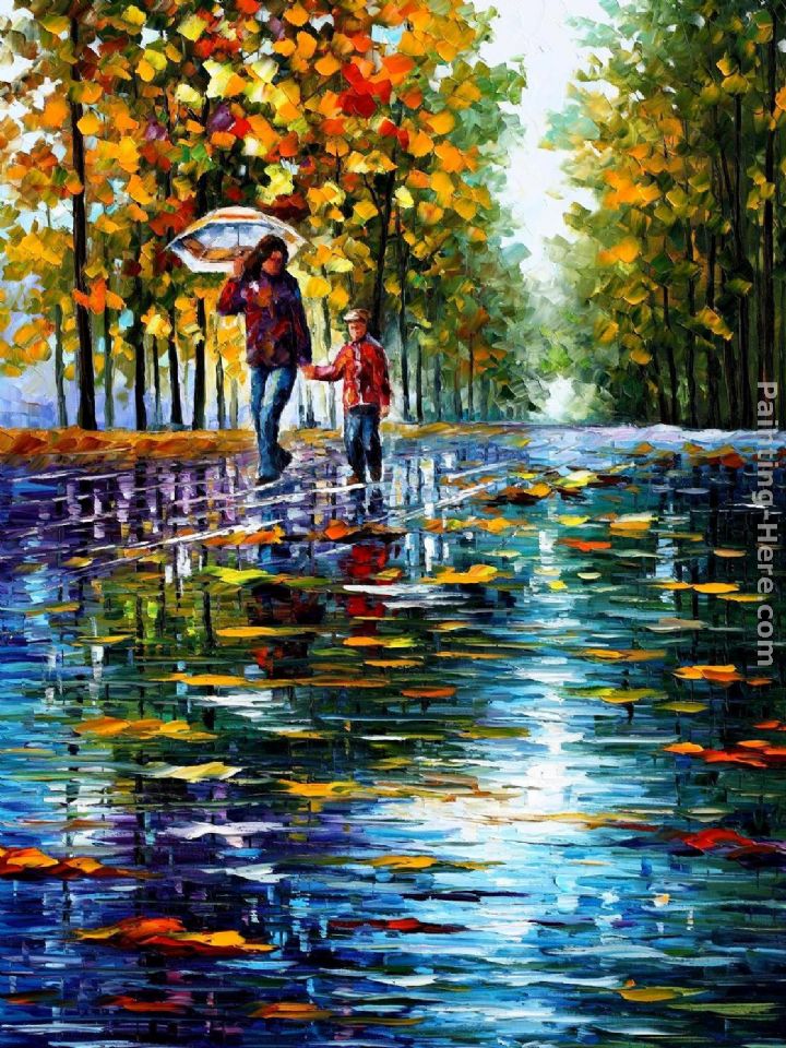 STROLL IN A AUTUMN PARK